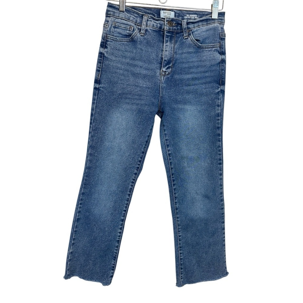 Kensie Jeans – Vintage Lux “Savannah” High-Rise Flare Ankle Women’s Size 4 / 27